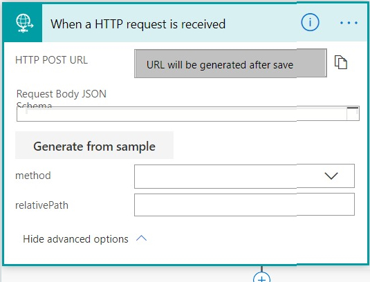 URL will be generated after save